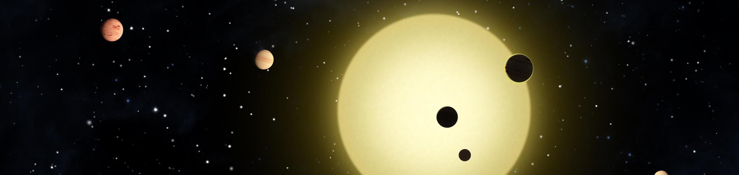 Kepler-11 system | Credits: NASA/JPL-Caltech